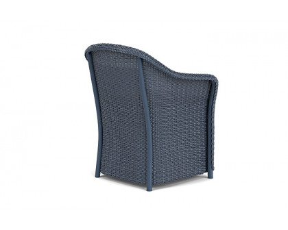 Lloyd Flanders™ Weekend Retreat Dining Armchair - Denim Blue, Canvas Natural