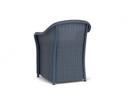 Lloyd Flanders™ Weekend Retreat Dining Armchair - Denim Blue, Canvas Natural