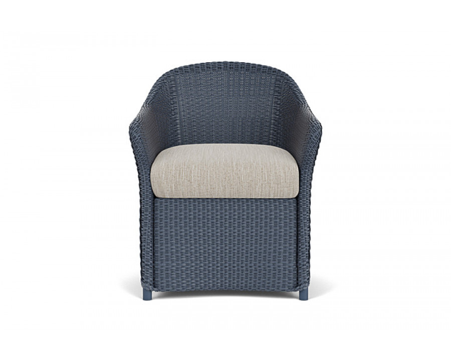 Lloyd Flanders™ Weekend Retreat Dining Armchair - Denim Blue, Callen Celadon