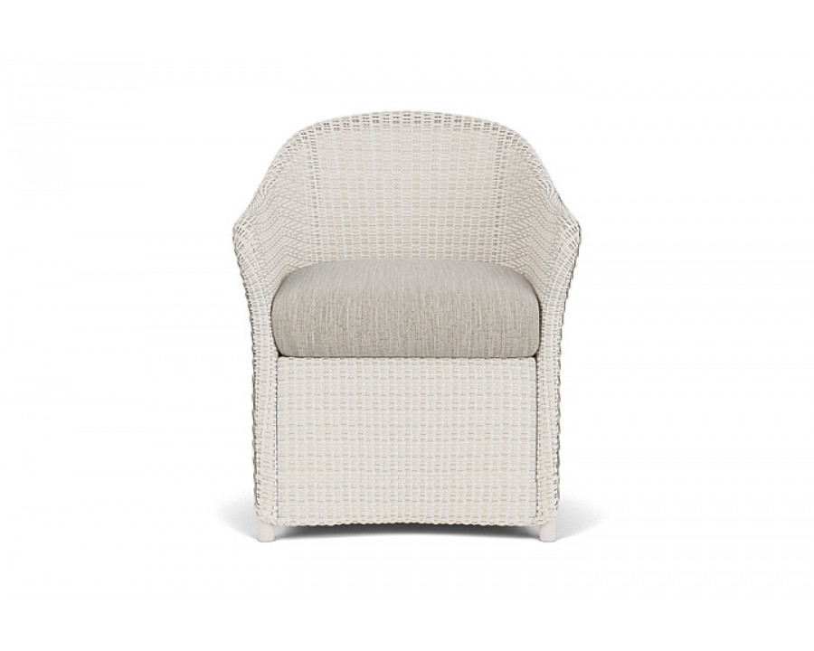 Lloyd Flanders™ Weekend Retreat Dining Armchair - Antique White, Callen Celadon