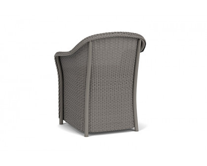 Lloyd Flanders™ Weekend Retreat Dining Armchair - Pewter, Canvas Natural