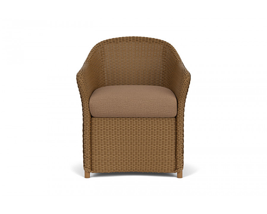 Lloyd Flanders™ Weekend Retreat Dining Armchair - Hickory, Canvas Natural