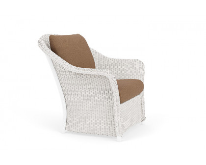 Lloyd Flanders™ Weekend Retreat Lounge Chair - White, Canvas Natural