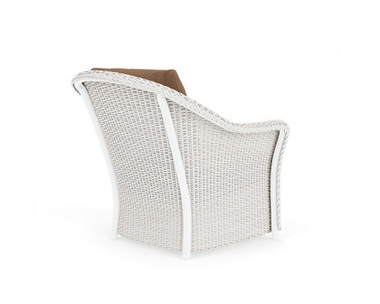 Lloyd Flanders™ Weekend Retreat Lounge Chair - White, Canvas Natural