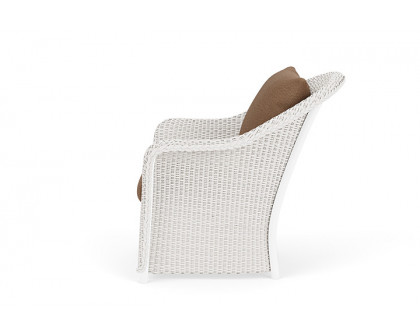 Lloyd Flanders™ Weekend Retreat Lounge Chair - White, Canvas Natural