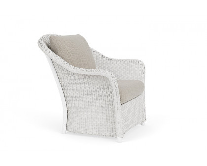 Lloyd Flanders™ Weekend Retreat Lounge Chair - Matte White, Callen Celadon