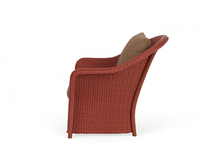 Lloyd Flanders™ Weekend Retreat Lounge Chair - Terracotta, Canvas Natural