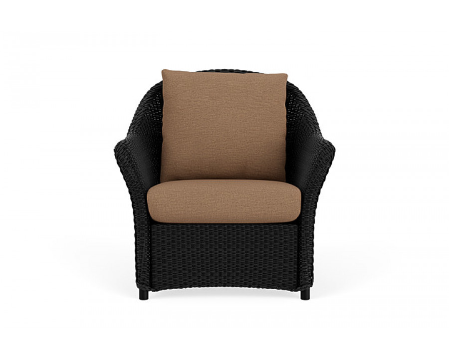 Lloyd Flanders™ Weekend Retreat Lounge Chair - Ebony, Canvas Natural