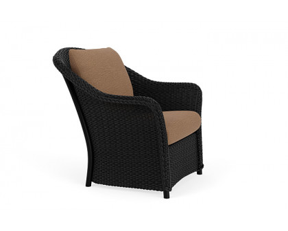 Lloyd Flanders™ Weekend Retreat Lounge Chair - Ebony, Canvas Natural