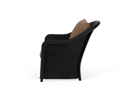 Lloyd Flanders™ Weekend Retreat Lounge Chair - Ebony, Canvas Natural