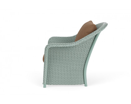 Lloyd Flanders™ Weekend Retreat Lounge Chair - Sea Glass, Canvas Natural