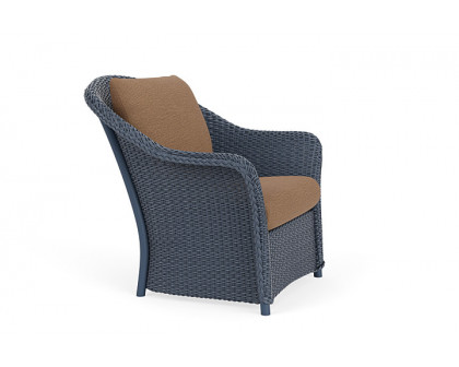 Lloyd Flanders™ Weekend Retreat Lounge Chair - Denim Blue, Canvas Natural