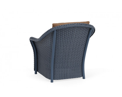 Lloyd Flanders™ Weekend Retreat Lounge Chair - Denim Blue, Canvas Natural