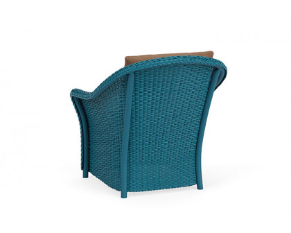 Lloyd Flanders™ Weekend Retreat Lounge Chair - Peacock, Canvas Natural