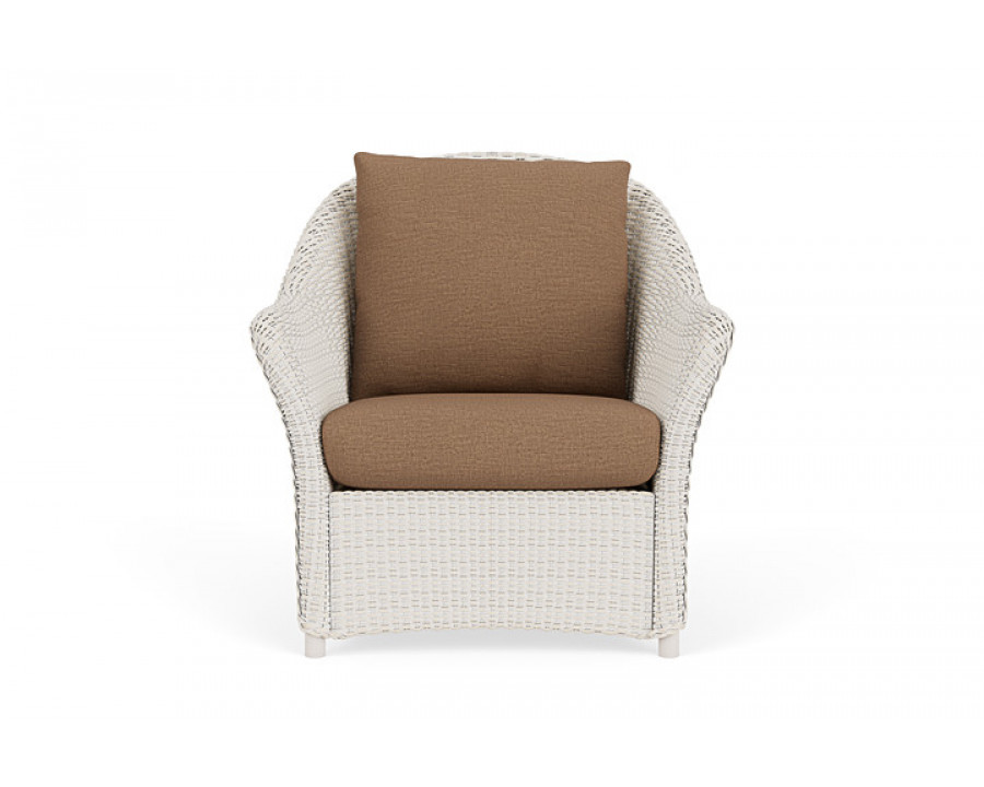 Lloyd Flanders™ Weekend Retreat Lounge Chair - Antique White, Canvas Natural