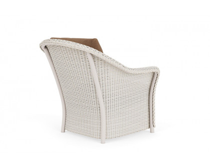 Lloyd Flanders™ Weekend Retreat Lounge Chair - Antique White, Canvas Natural