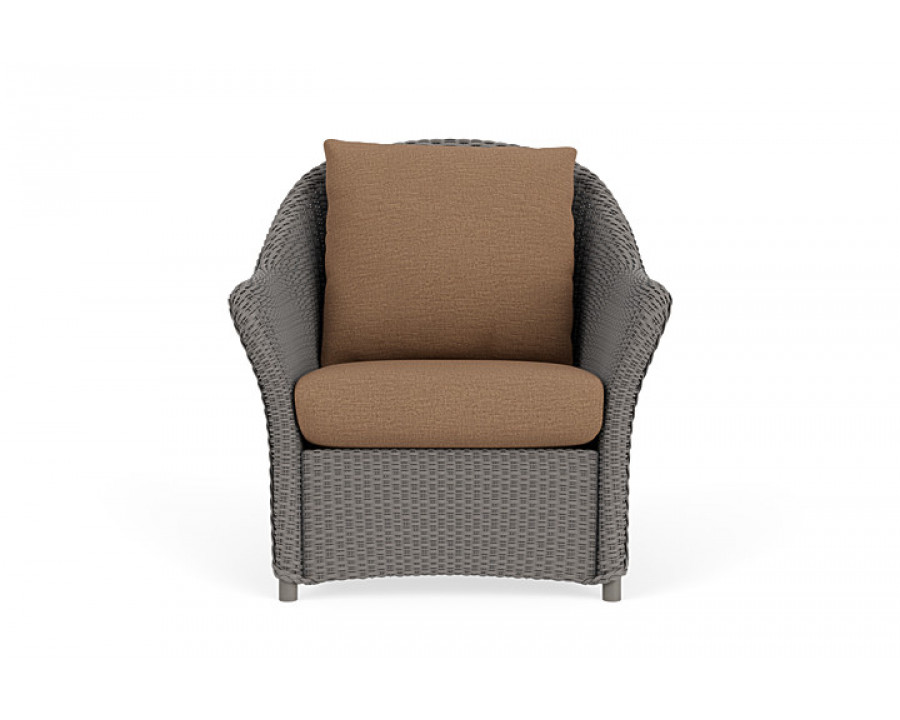 Lloyd Flanders™ Weekend Retreat Lounge Chair - Pewter, Canvas Natural