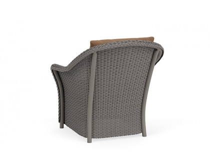 Lloyd Flanders™ Weekend Retreat Lounge Chair - Pewter, Canvas Natural