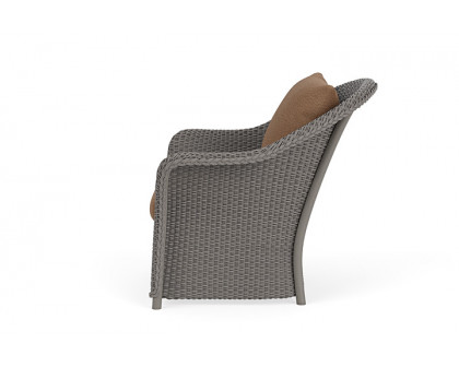 Lloyd Flanders™ Weekend Retreat Lounge Chair - Pewter, Canvas Natural