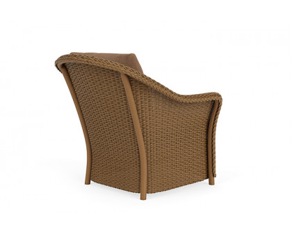 Lloyd Flanders™ Weekend Retreat Lounge Chair - Hickory, Canvas Natural