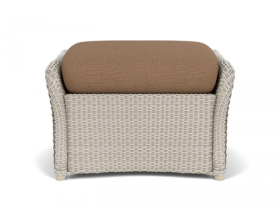 Lloyd Flanders™ Weekend Retreat Woven Ottoman - Linen, Canvas Natural