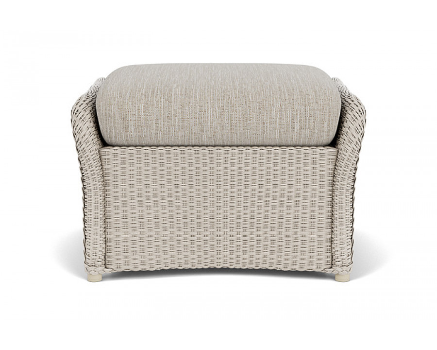 Lloyd Flanders™ Weekend Retreat Woven Ottoman - Linen, Callen Celadon