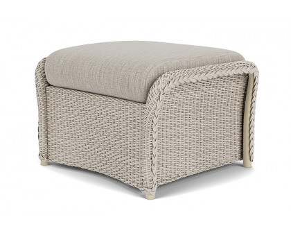 Lloyd Flanders™ Weekend Retreat Woven Ottoman - Linen, Callen Celadon