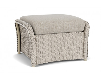 Lloyd Flanders™ Weekend Retreat Woven Ottoman - Linen, Callen Celadon