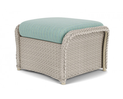 Lloyd Flanders™ Weekend Retreat Woven Ottoman - Linen, Unearth Dew