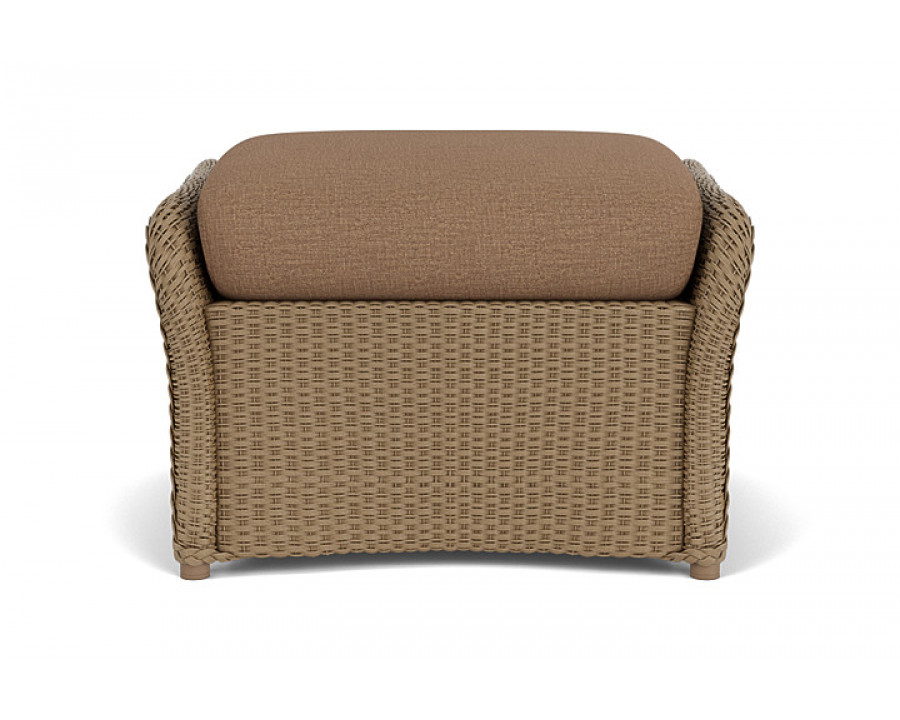 Lloyd Flanders™ Weekend Retreat Woven Ottoman - Fawn, Canvas Natural