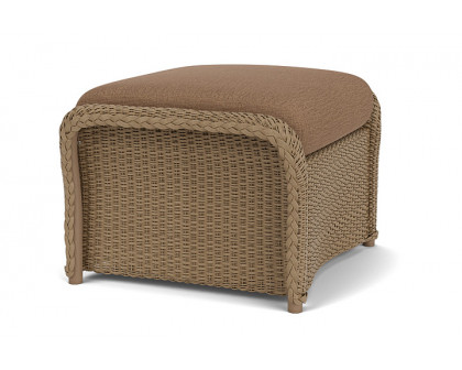 Lloyd Flanders™ Weekend Retreat Woven Ottoman - Fawn, Canvas Natural