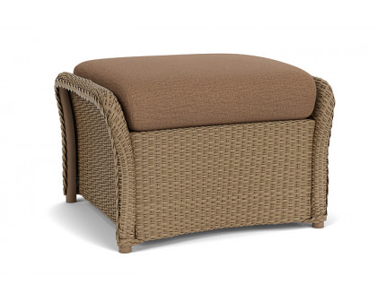 Lloyd Flanders™ Weekend Retreat Woven Ottoman - Fawn, Canvas Natural