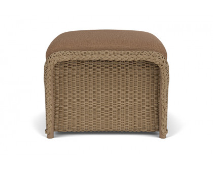 Lloyd Flanders™ Weekend Retreat Woven Ottoman - Fawn, Canvas Natural