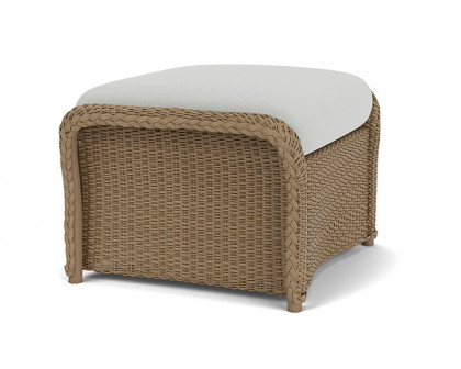 Lloyd Flanders™ Weekend Retreat Woven Ottoman - Fawn, Loveboat Mint