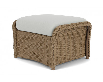 Lloyd Flanders™ Weekend Retreat Woven Ottoman - Fawn, Loveboat Mint