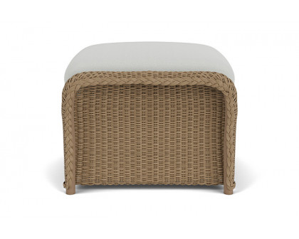 Lloyd Flanders™ Weekend Retreat Woven Ottoman - Fawn, Loveboat Mint