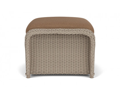 Lloyd Flanders™ Weekend Retreat Woven Ottoman - French Beige, Canvas Natural