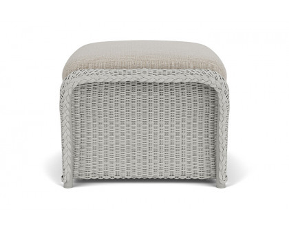 Lloyd Flanders™ Weekend Retreat Woven Ottoman - Platinum, Callen Celadon