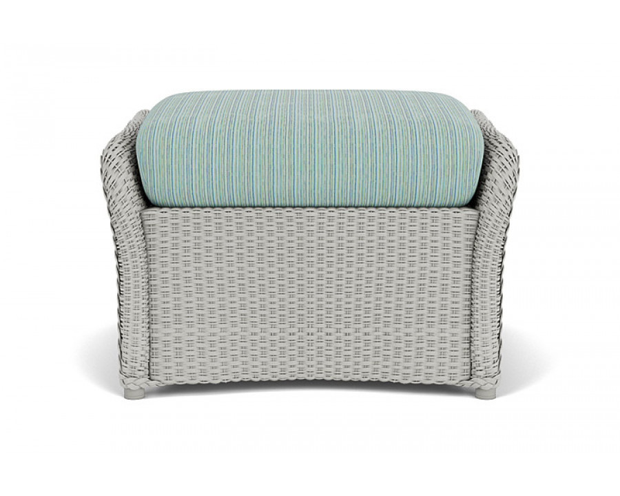 Lloyd Flanders™ Weekend Retreat Woven Ottoman - Platinum, Unearth Dew