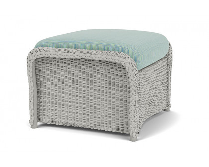 Lloyd Flanders™ Weekend Retreat Woven Ottoman - Platinum, Unearth Dew