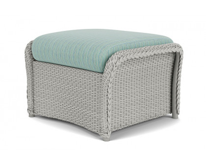 Lloyd Flanders™ Weekend Retreat Woven Ottoman - Platinum, Unearth Dew