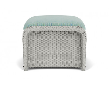 Lloyd Flanders™ Weekend Retreat Woven Ottoman - Platinum, Unearth Dew