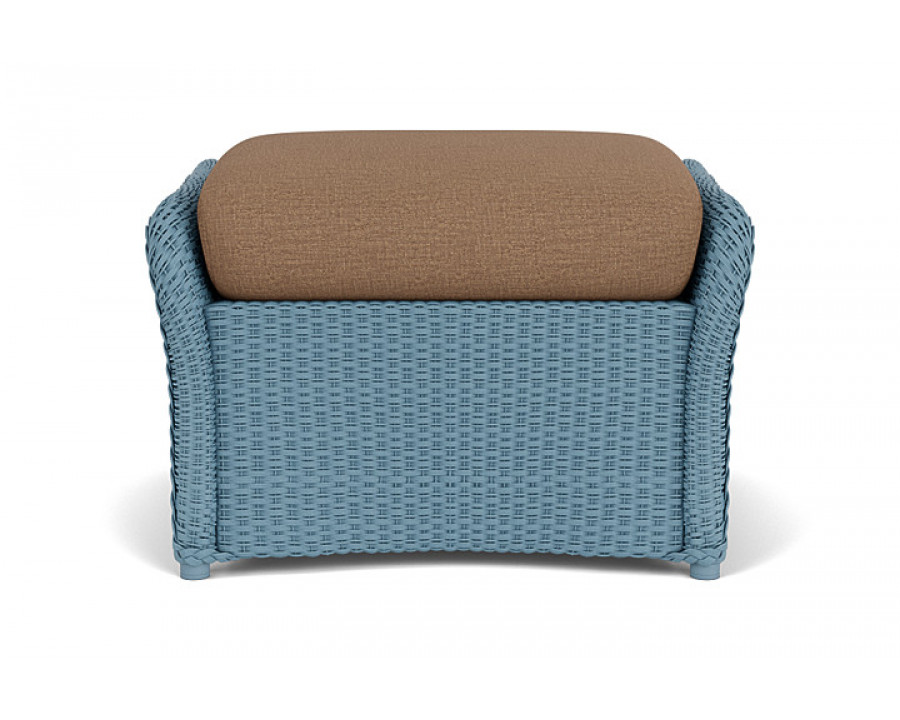 Lloyd Flanders™ Weekend Retreat Woven Ottoman - Stillwater, Canvas Natural