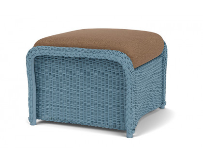 Lloyd Flanders™ Weekend Retreat Woven Ottoman - Stillwater, Canvas Natural