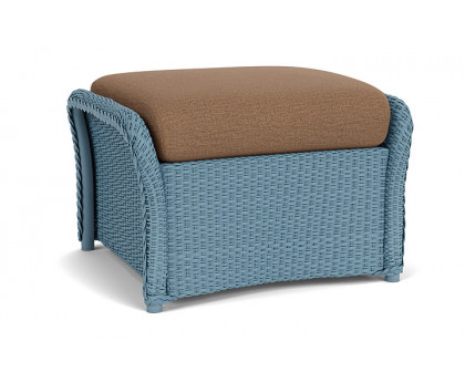 Lloyd Flanders™ Weekend Retreat Woven Ottoman - Stillwater, Canvas Natural