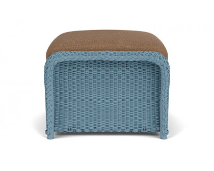 Lloyd Flanders™ Weekend Retreat Woven Ottoman - Stillwater, Canvas Natural