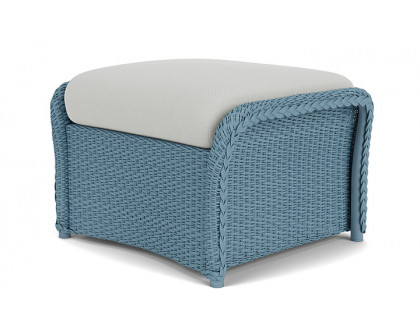 Lloyd Flanders™ Weekend Retreat Woven Ottoman - Stillwater, Loveboat Mint