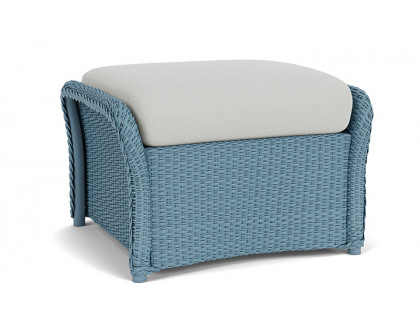 Lloyd Flanders™ Weekend Retreat Woven Ottoman - Stillwater, Loveboat Mint