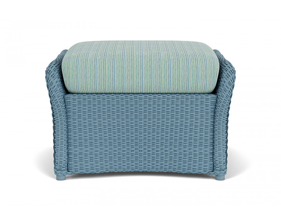 Lloyd Flanders™ Weekend Retreat Woven Ottoman - Stillwater, Unearth Dew