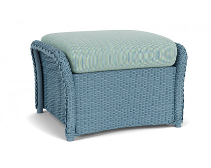 Lloyd Flanders™ Weekend Retreat Woven Ottoman - Stillwater, Unearth Dew